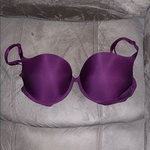 Purple Victoria’s Secret Push-up Bra